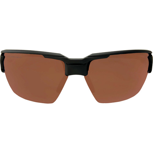 Lunettes de s&eacute;curit&eacute; Pumori, Lentille Cuivre, Anti-&eacute;gratignures/Polaris&eacute;, ANSI Z87+/MCEPS GL-PD 10-12/R&eacute;pond ou surpasse la norme CSA Z94.3 Mukwa Safety Services