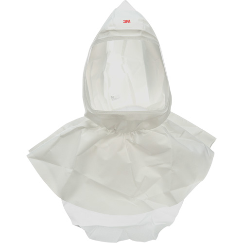 Versaflo S-Series PAPR Hood with Shroud, Standard, Facepiece/Soft Top, Double Shroud Mukwa Safety Services