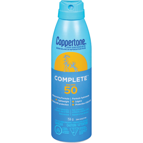 Coppertone&reg; Complete Sun Protection, SPF 50, Spray Mukwa Safety Services
