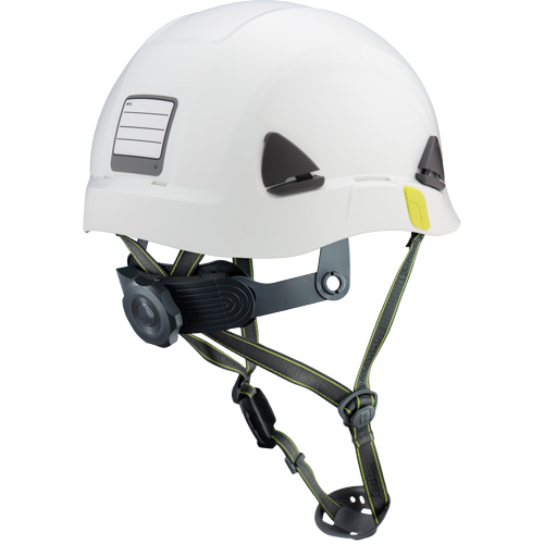 Casque de s&eacute;curit&eacute; d'escalade Fibre Metal, R&eacute;pond aux normes CSA type 2, Suspension Rochet, Non ventil&eacute; Mukwa Safety Services