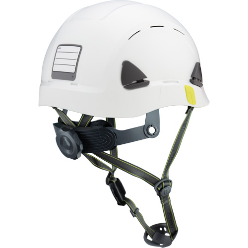 Casque de s&eacute;curit&eacute; d'escalade Fibre Metal, R&eacute;pond aux normes CSA type 2, Suspension Rochet, Ventil&eacute; Mukwa Safety Services