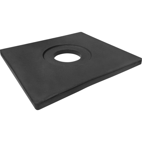 Rubber Delineator Post Base, 10 lbs. Mukwa Safety Services
