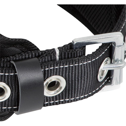 WB-6010-S Dispositif de retenue de s&eacute;curit&eacute; avec ceinture &agrave; un anneau en D et support lombaire rembourr&eacute; - Petit Mukwa Safety Services