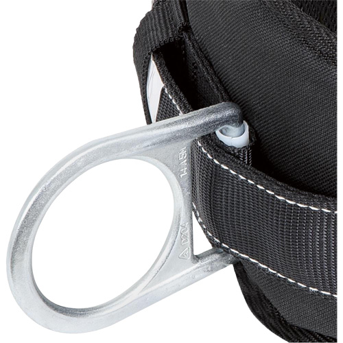 WB-6020-M Safety Positioning 2 Side D-Rings Belt with Padded Lumbar Support - Medium Mukwa Safety Services
