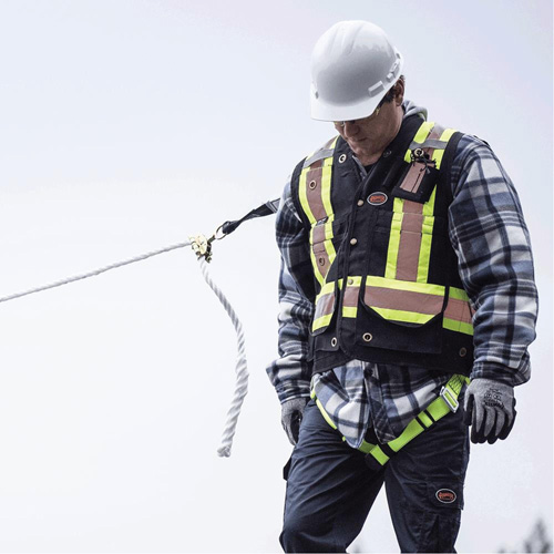 RK4-25 Compliance Roofer's Kit with Reusable Bracket, Roofer's Kit Mukwa Safety Services