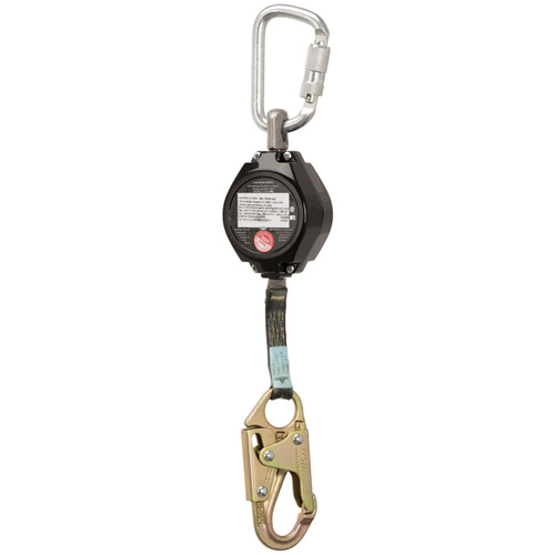 SRL-76105-6AR Arc Flash Self-Retracting Lifeline, 6', Dyneema&reg;, Swivel Mukwa Safety Services