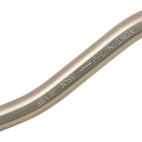 CP-04011-1 Zinc Plated Carabiner with 2" Gate Opening, Steel Mukwa Safety Services