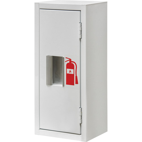 Armoire int&eacute;rieur pour extincteur, 8" la x 18" h x 6" p Mukwa Safety Services