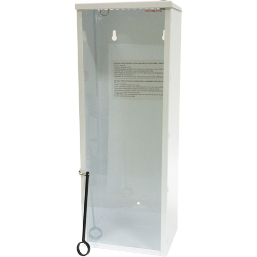 Light-Duty Fire Extinguisher Cabinet, 8" W x 22" H x 6" D Mukwa Safety Services