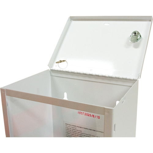 Light-Duty Fire Extinguisher Cabinet, 8" W x 22" H x 6" D Mukwa Safety Services