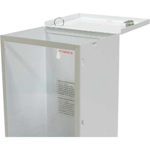 Armoire d'usage l&eacute;ger pour extincteur, 10" la x 24" h x 6" p Mukwa Safety Services