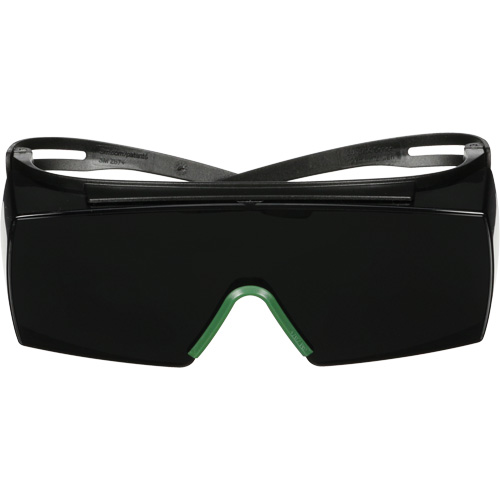 SecureFit 3700 Series Safety Glasses SF3750AS-BLK, Grey/IR 5.0 Lens, Anti-Scratch, ANSI Z87+/Meets/Exceeds CSA Z94.3 Mukwa Safety Services