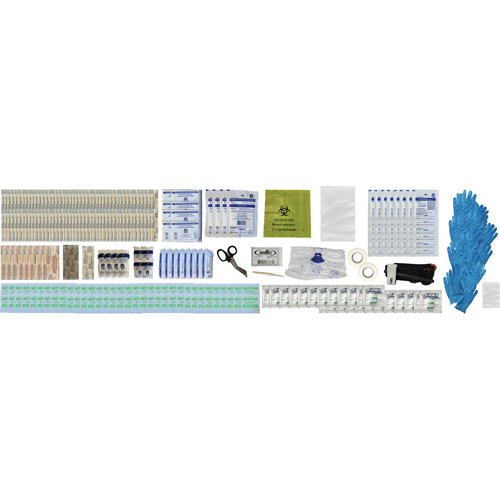 Trousse de premiers soins Shield, R&eacute;pond ou surpasse la norme CSA Z1220-24 type 2 environnements &agrave; faible risque, Grand (51-100 travailleurs) Mukwa Safety Services