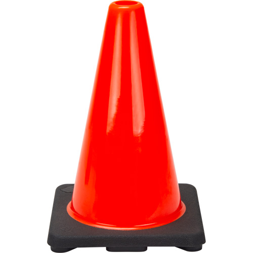 Premium Traffic Cone, 12", Orange Mukwa Safety Services
