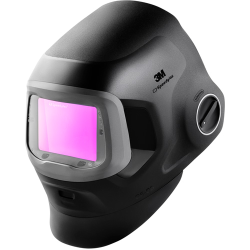 Speedglas G5-03 Pro Black Fixed Front Welding Helmet, 2.8" L x 4.3" W View Area, 2.5/5/8-13 Shade Range, Black Mukwa Safety Services