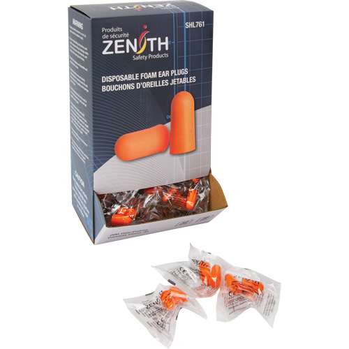 Foam Earplugs, Pair - Polybag Mukwa Safety Services