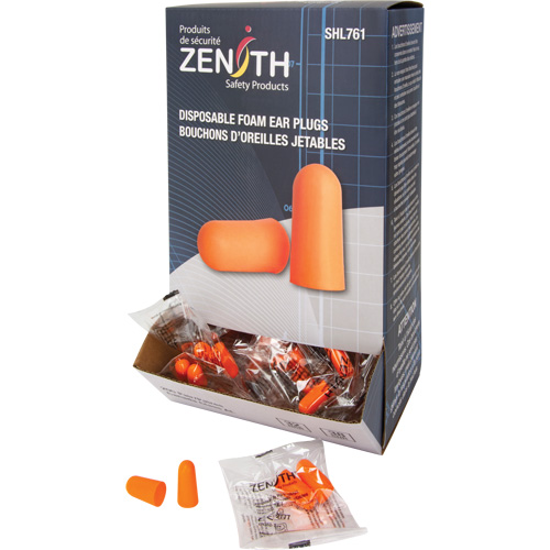 Foam Earplugs, Pair - Polybag Mukwa Safety Services