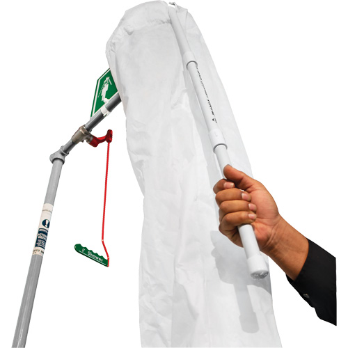 Safety Shower Test Kit with Bucket & Shower Sock Mukwa Safety Services