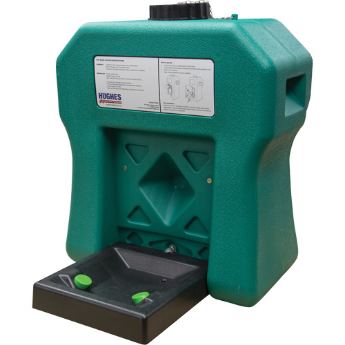 Portable Self-Contained Eyewash Station, Gravity-Fed, 16 gal. Capacity, Meets ANSI Z358.1 Mukwa Safety Services