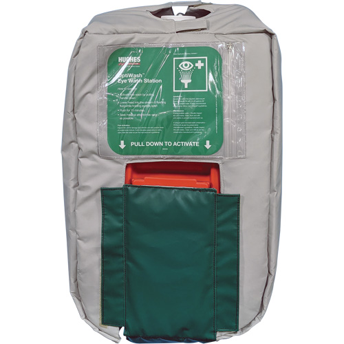 Enveloppe isol&eacute;e pour douche oculaire de 10 gallons aliment&eacute;e par gravit&eacute; Mukwa Safety Services