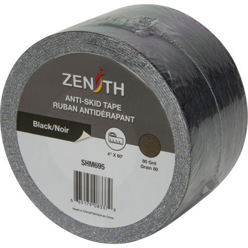 Ruban antid&eacute;rapant, 4" x 60', Noir Mukwa Safety Services