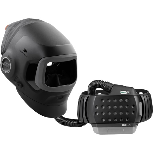 Casque de soudage Speedglas G5-03 Pro-Air avec syst&egrave;me de respirateur d'&eacute;puration d'air propuls&eacute; Adflo — SANS filtre autoassombrissant, Masque de soudage, Pile Lithium-ion Mukwa Safety Services