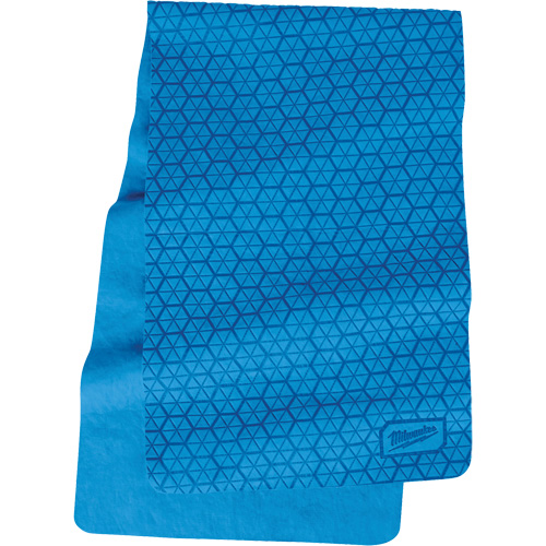 Serviette rafraîchissante PVA, Bleu Mukwa Safety Services