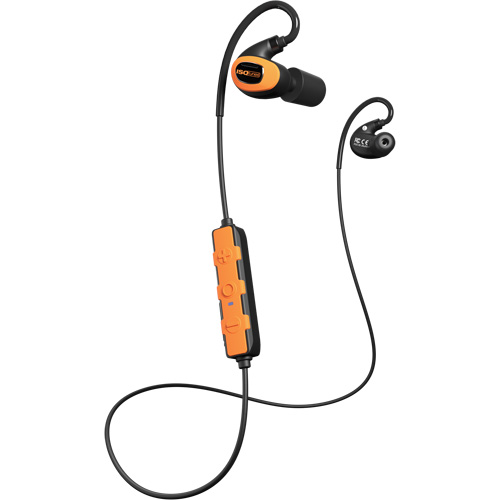 Safety Orange Pro 3.0 Bluetooth Earbuds Mukwa Safety Services