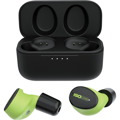 &eacute;couteurs sans fil Bluetooth Free Aware vert s&eacute;curit&eacute; Mukwa Safety Services