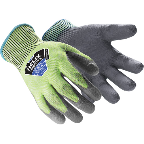 Gants r&eacute;sistant &agrave; la coupe & l'abrasion Helix 2057, Taille 6/T-petit, Calibre 13, Rev&ecirc;tement Polyur&eacute;thane, Enveloppe en PEHP, ASTM ANSI niveau A4/EN 388 niveau C Mukwa Safety Services
