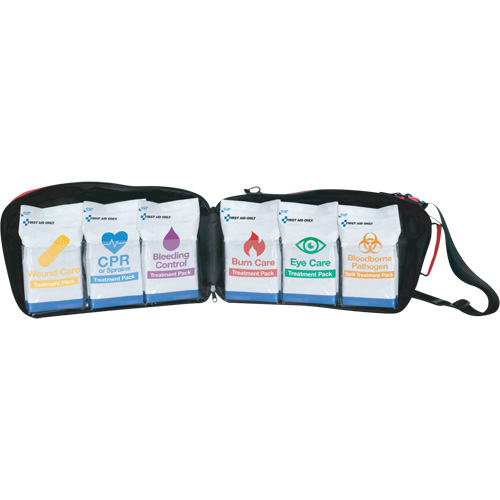 Emergency Response First Aid Kit, Nylon Bag Mukwa Safety Services
