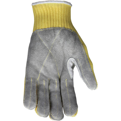 CutPro&reg; Cut Resistant Work Gloves with Split Leather Palm, Size Small, 7 Gauge, Kevlar&reg; Shell, ASTM ANSI Level A3 Mukwa Safety Services