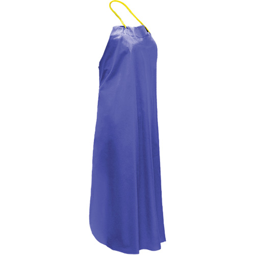 Tablier CoverMe, PVC/Vinyle, 45" lo x 35" la, Bleu Mukwa Safety Services
