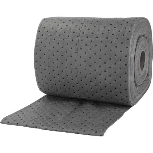 Bonded Sorbent Rolls, Mediumweight, 150' L x 15" W, 8 gal. Absorbancy Mukwa Safety Services