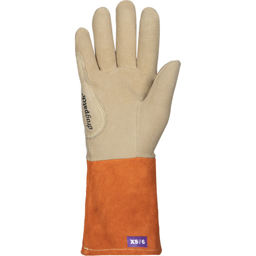 Endura&reg; 370DTIGL TIG Welding Gloves, Grain Deerskin, Size X-Small Mukwa Safety Services