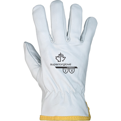 Endura&reg; 378WGKTA Slim-Fit Gloves, X-Small, Grain Goatskin Palm Mukwa Safety Services