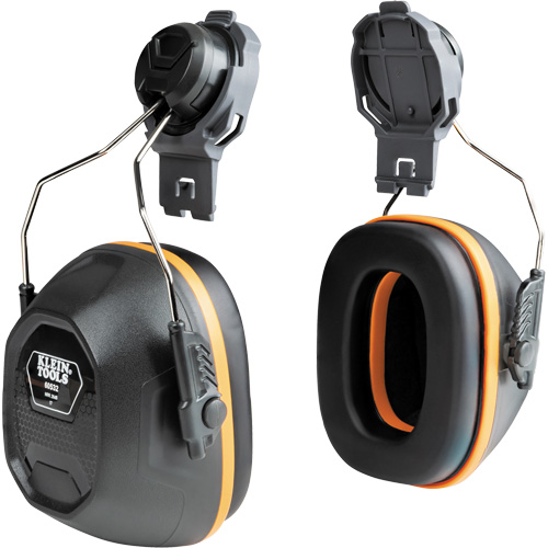 Cache-oreilles pour casques de s&eacute;curit&eacute;, Fixation pour casque, 27 NRR dB Mukwa Safety Services