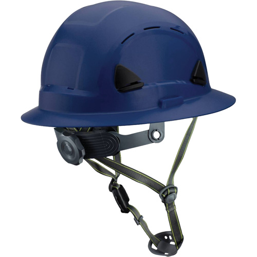 Casque Fibre Metal de style escalade avec bordure compl&egrave;te, R&eacute;pond aux normes CSA type 2, Suspension Rochet, Ventil&eacute; Mukwa Safety Services
