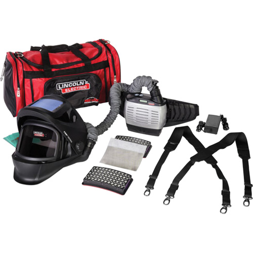 VIKING 3250D FGS&reg; Auto-Darkening PAPR with Standard Battery, Welding Helmet, Lithium-Ion Battery Mukwa Safety Services