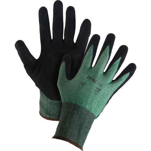 Gants l&eacute;gers et haute dext&eacute;rit&eacute; r&eacute;sistants &agrave; la coupe, Taille 10, Calibre 21, Rev&ecirc;tement Mousse de nitrile, Enveloppe en Acier inoxydable/PEHP, ASTM ANSI niveau A3 Mukwa Safety Services