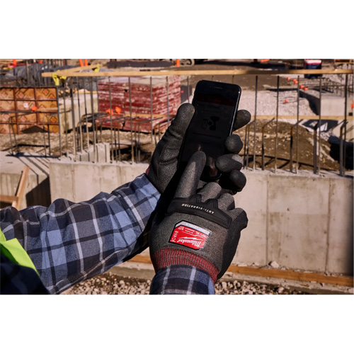 High-Dexterity Anti-Vibration Gloves, Size Small, Synthetic Palm Mukwa Safety Services