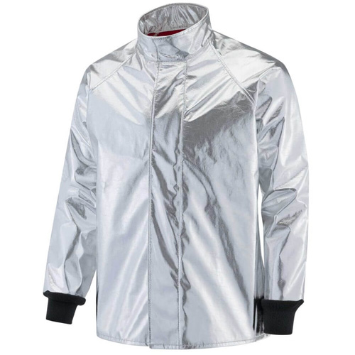 Manteau r&eacute;fl&eacute;chissant la chaleur, 2T-Grand, Kevlar PBI aluminis&eacute; Mukwa Safety Services