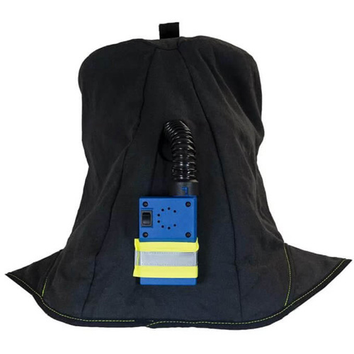 Cagoule de protection contre l'arc &eacute;lectrique TCG, Noir, 40 cal/cm², ANSI Z87.1/ASTM F1506/ASTM F1959/ASTM F2178/R&eacute;pond ou surpasse la norme CSA Z462/NFPA 70E, 4 Arc &eacute;lectrique EPI cat&eacute;gorie niveau Mukwa Safety Services