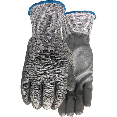 Gants 369 Stealth Phantom, Taille T-petit, Calibre 13, Rev&ecirc;tement Polyur&eacute;thane, Enveloppe en Fibre de verre/PEHP/Acier inoxydable, ASTM ANSI niveau A4/EN 388 niveau D Mukwa Safety Services