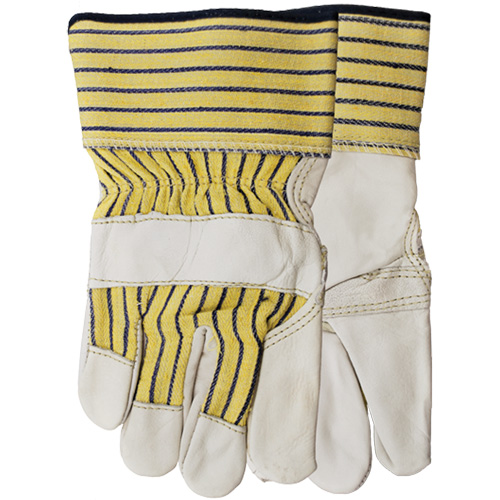 Gants Poor Boy, Taille unique, Paume en Cuir fleur de vache Mukwa Safety Services