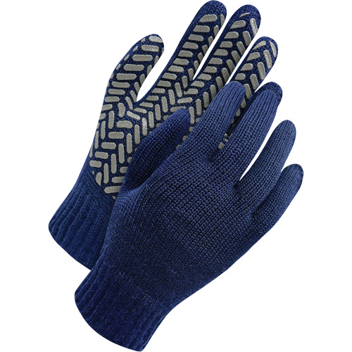 Gants en laine Deny avec prise en PVC, Taille Moyen Mukwa Safety Services