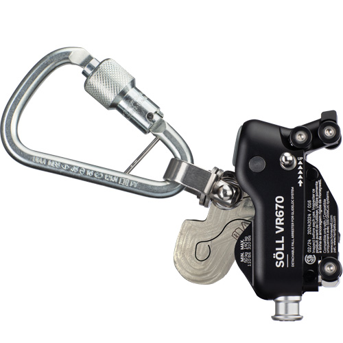 Dispositif antichute pour syst&egrave;me GlideLoc VR670 Mukwa Safety Services