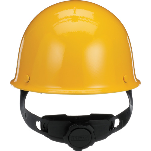 Skullgard&reg; Full Brim Hard Hat, Ratchet Suspension, Yellow Mukwa Safety Services
