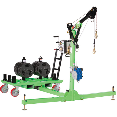 DBI-SALA&reg; Confined Space Counterweighted Cart Base Mukwa Safety Services