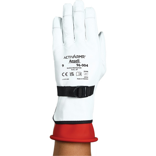 ActivArmr&reg; 96004 Goatskin Leather Protector Gloves, Size 12, 10" L Mukwa Safety Services